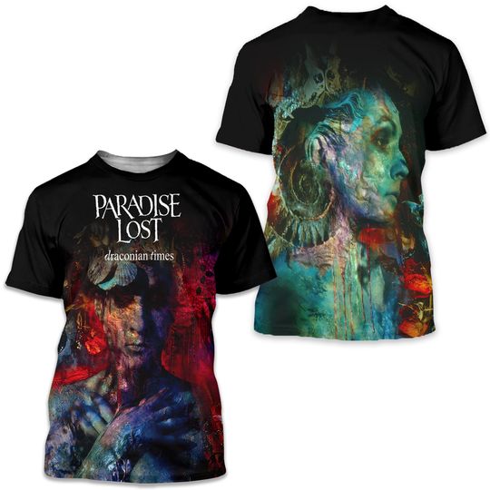 Discover Paradise Lost music vintage 3D Tshirt