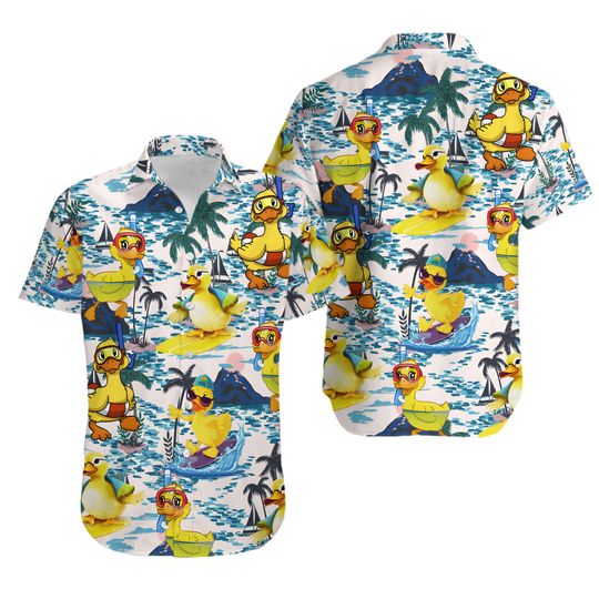 Discover Tropical Duck Hawaiian Shirts
