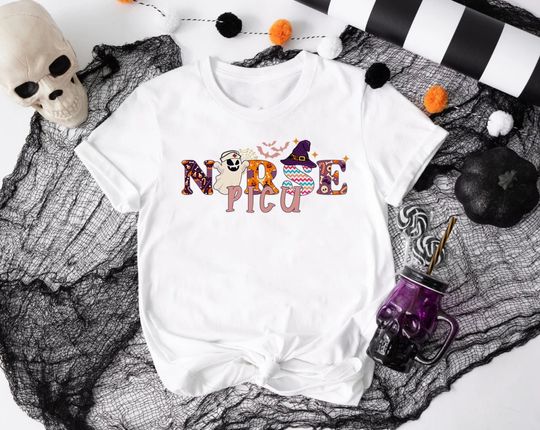 Discover Halloween Nurse Ghost Shirt