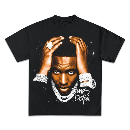 Discover YOUNG DOLPH T-SHIRT | Rare Rap Tee Album Tour Merch Concert