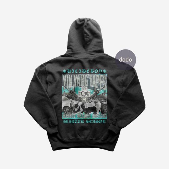 Discover Suicideboys Hoodie - YIN YANG TAPES: Winter Season Album Hoodie