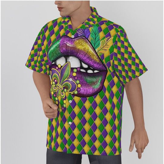 Discover Mardi Gras Hawaiian Shirt 2024