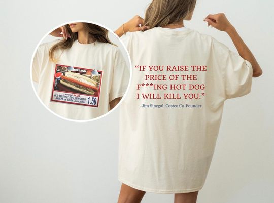 Discover Costco Hot Dog Shirt Costco Hotdog Shirt
