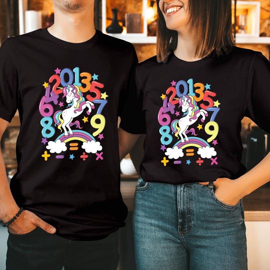 Discover Numbers Teacher T-Shirt for Maths Day