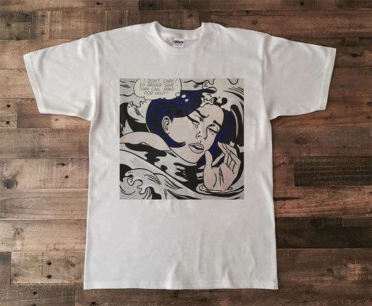 Discover Popular Shirt Roy Lichtenstein  on sinking  Tshirt
