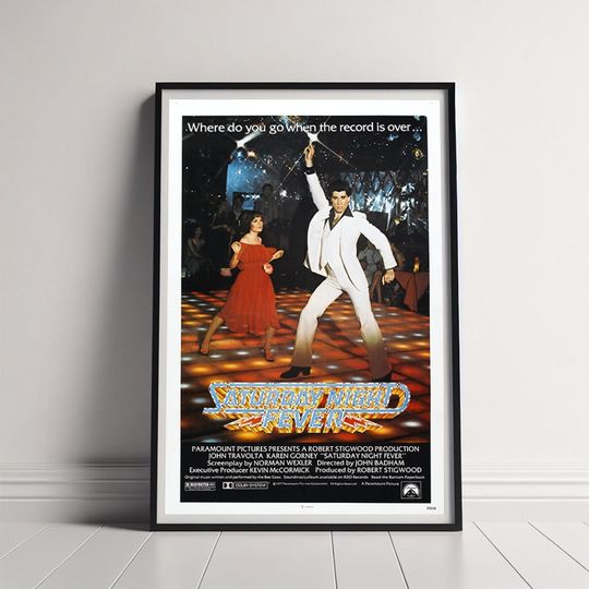 Discover Saturday Night Fever Movie Poster