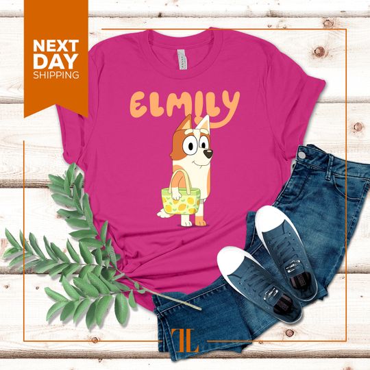 Discover BlueyDad Personalized Family Birthday Shirt I Friends Matching Shirt