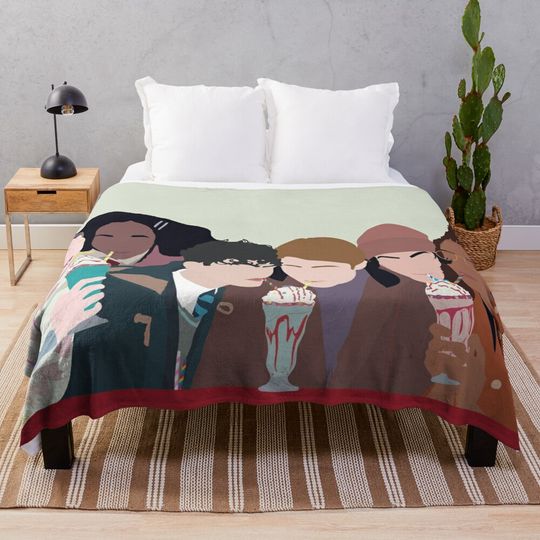 Discover heartstopper gang minimal Throw Blanket