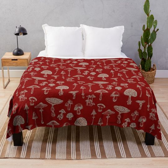 Discover Mush Mush Throw Blanket