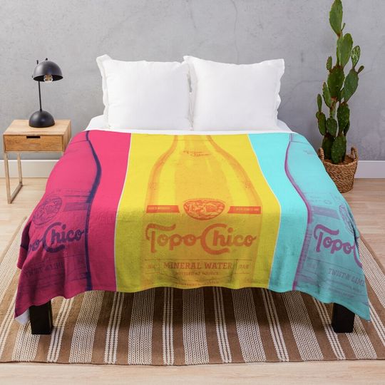 Discover Topo Chico Throw Blanket