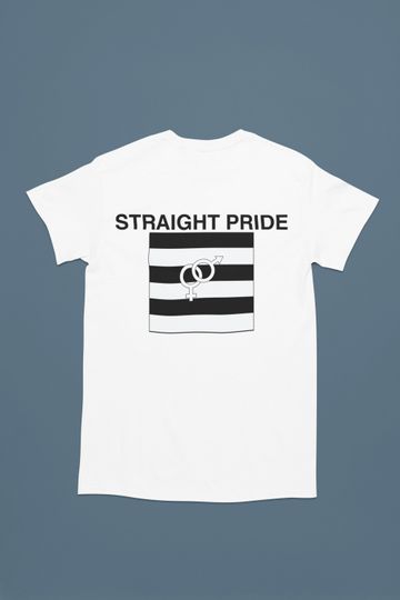Discover Straight Pride T Shirt Gender Symbols Men & Woman