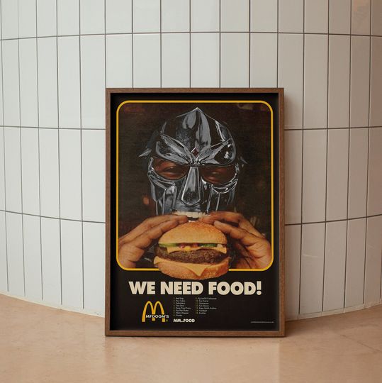 Discover MF Dooom Poster, MF Dooom, Music Poster, Rap Poster
