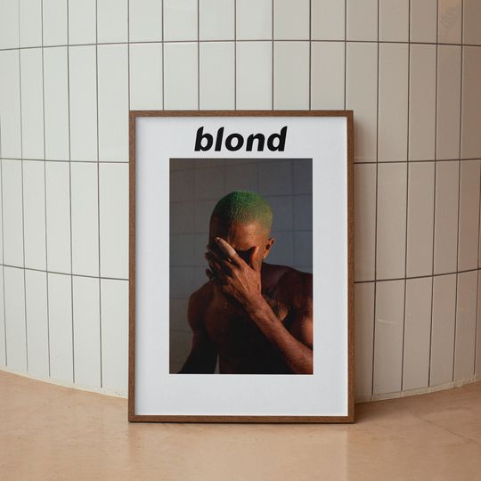 Discover Blond Album Poster, Frank Ocean Poster
