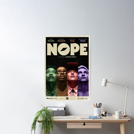 Discover Nope Peele Poster, Movie Poster, Vintage Movie Poster
