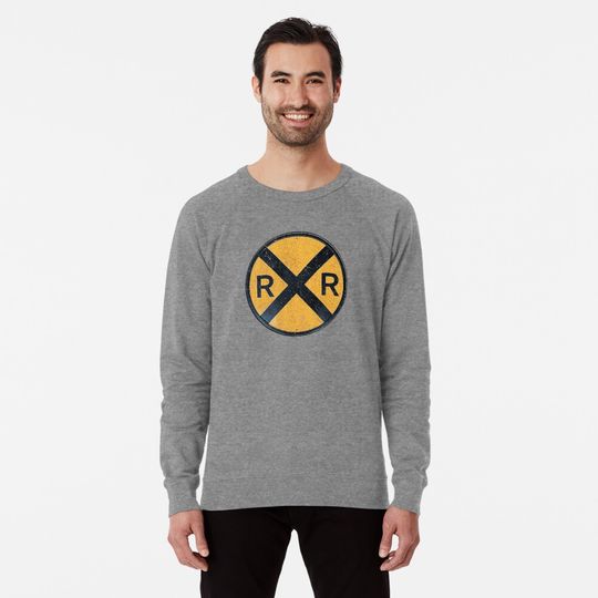 Discover Railroad Crossing Lightweight Sweatshirt