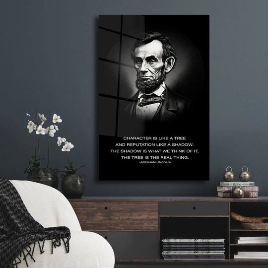 Discover Abraham Lincoln Canvas Motivational Quotes Wall Decor Abraham Lincoln Poster Inspirational Decor