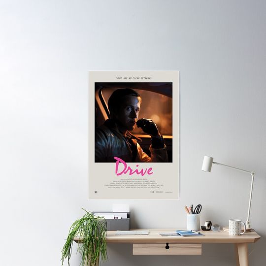 Discover Drive Minimalist Poster, Movie Poster, Vintage Movie Poster
