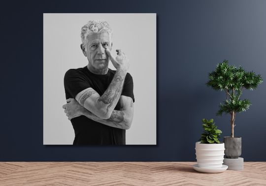 Discover Anthony Bourdain Vintage Poster