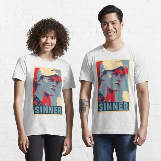Discover Jannik Sinner Hope Essential T-Shirt