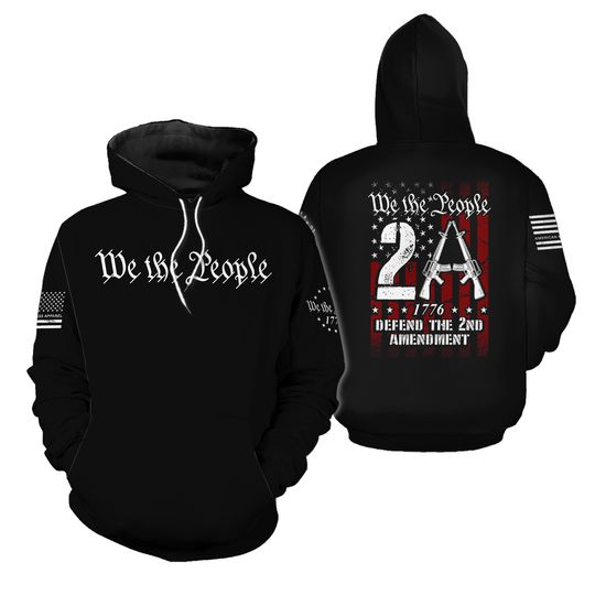 Discover We The People 1776 American Flag Hoodie