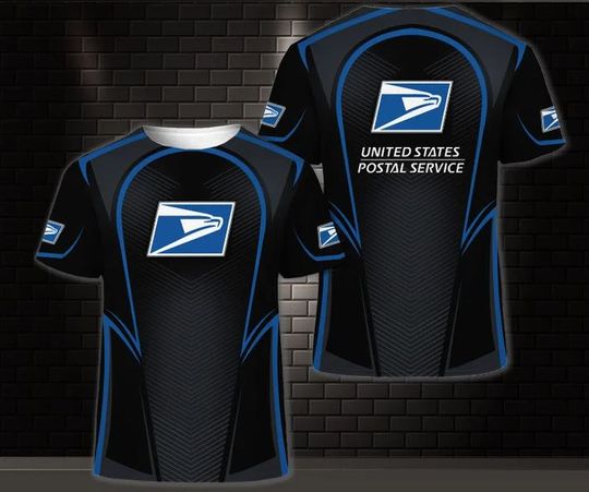 Discover Postal Service Shirt, Postal Worker 3D All Over Printed