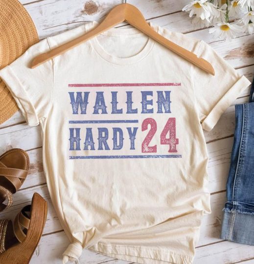 Discover Country Wallen Hardyy '24 T-Shirt, Country Concert