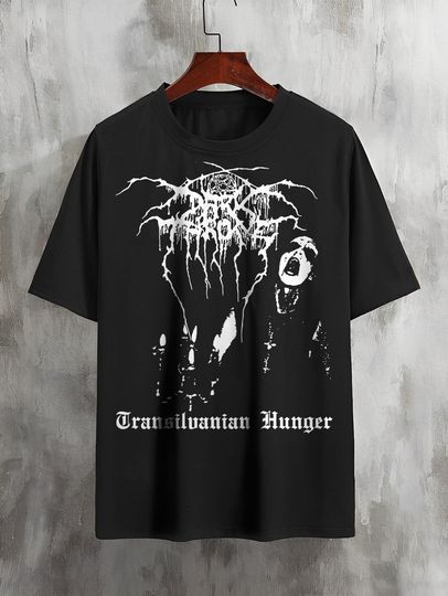 Discover Dark Throne T Shirt, Transilvanian Hunger Shirt, Black Metal Shirt