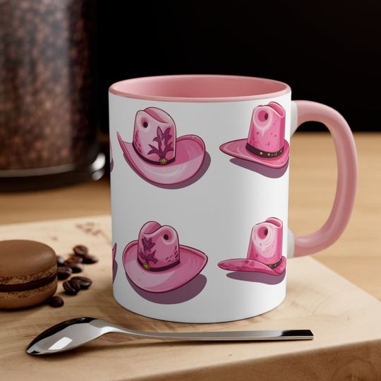 Discover Pink Cowboy Boots Mug - Stylish Mug for Cowboy Lovers