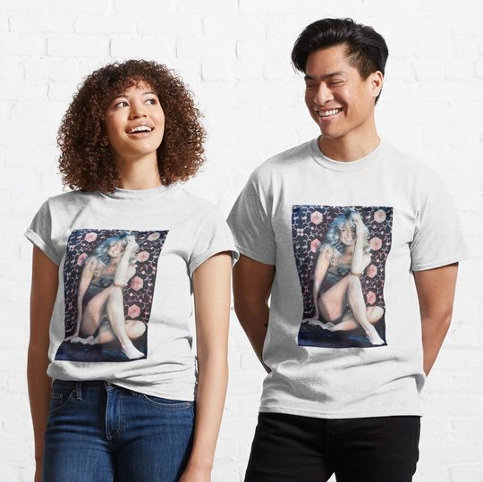 Discover Shy lady flower Classic T-Shirt