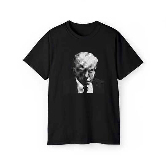 Discover Unisex Ultra Cotton Trump's Mugshot Tee