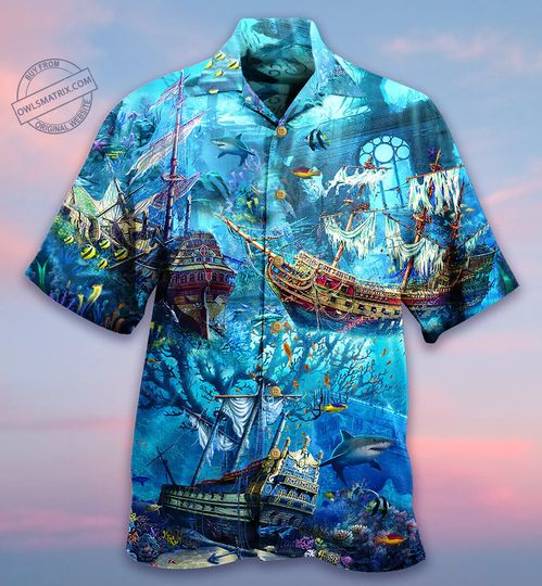 Discover Underwater Treasures The Forgotten Ships Limited Hawaiian Shirt All Over Print