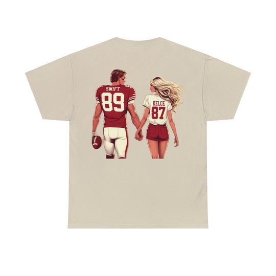 Discover Kelce Swift 89 87 Chiefs Football Tshirt Tee