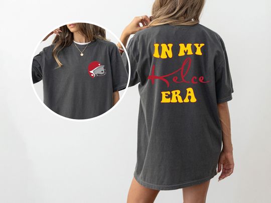Discover In My Kelce Era Shirt, swift Chief Gift, Swift Fan T-Shirt