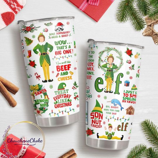 Discover Buddy The Elf Light Up Stainless Tumbler