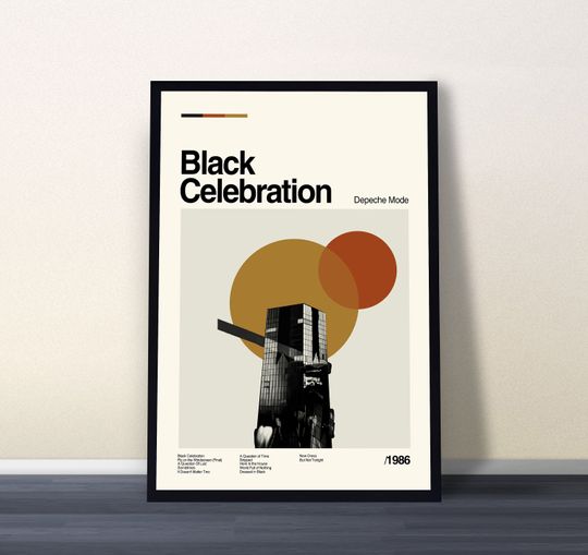 Discover Black Celebration Poster, Black Celebration Movie, Depeche Mode Poster
