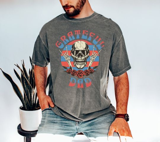 Discover Grateful Dad T-Shirt, , Father's Day Shirt, Fathers Day Gift,