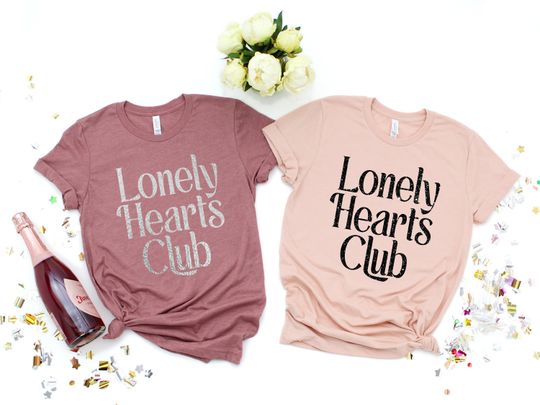 Discover Lonely Hearts Club Valentines Day Shirt, Valentines Day Shirts For Woman, Heart Shirt