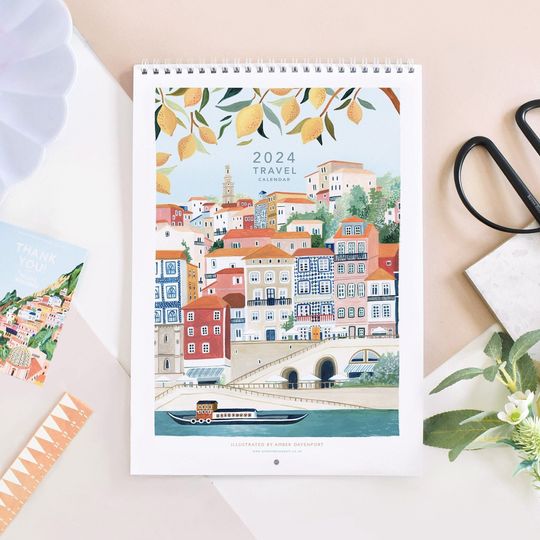 Discover 2024 Travel Wall Calendar