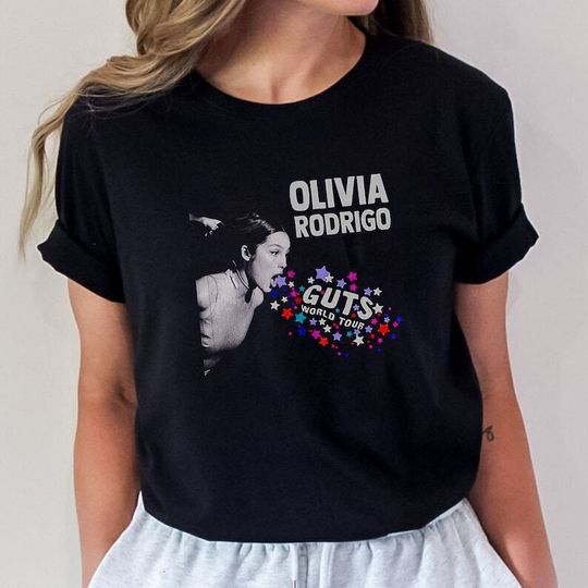 Discover Olivia Rodrigo Guts Full Date Tour 2024 T-Shirt