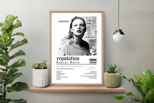 Discover Reputation Gorgeous Album Poster