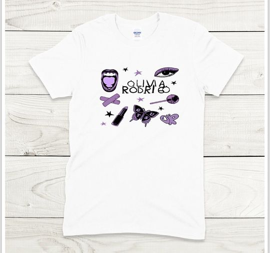 Discover Olivia Rodrigo merch Olivia tshirt  world tour 2024 guts tour