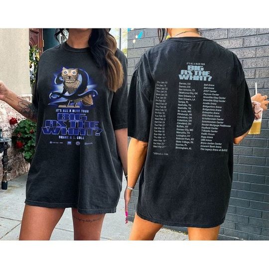 Discover Drake and J. Cole Big As A What Tour 2024 T-Shirt 2 Sides, Drake J Cole Tour Date