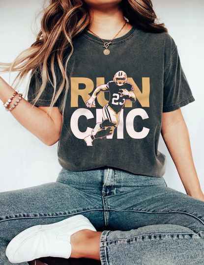 Discover RUN CMC Shirt, Christian McCaffrey Shirt,