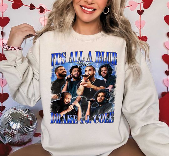 Discover Drake J Cole Big As The What Tour 90s Shirt, Bootleg Rapper Vintage