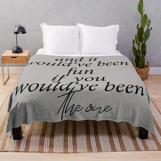 Discover it would've been fun Throw Blanket