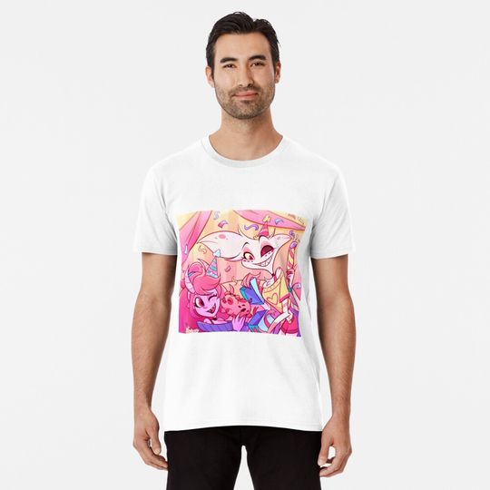Discover Hazbin Hotel - Angel Dust Premium T-Shirt