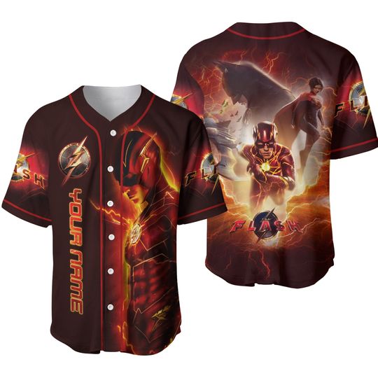 Discover Flash Baseball Jersey