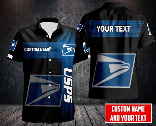 Discover Personalized Postal Service Hawaiian Shirt, Postal Worker Aloha Shirt