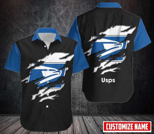 Discover Personalized Postal Service Hawaiian Shirt, Postal Worker Aloha Shirt