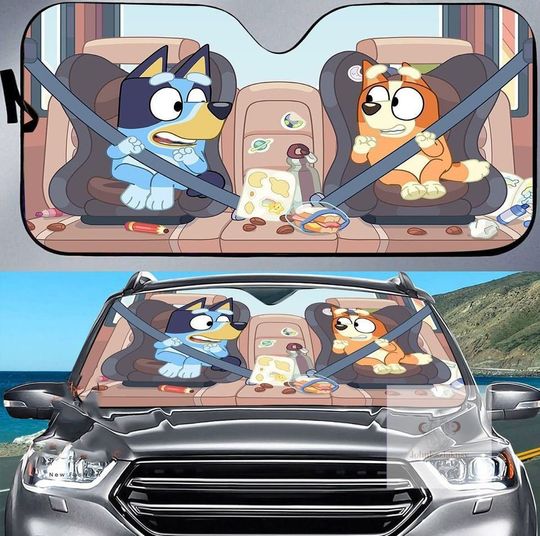 Discover BlueyDad Auto Sunshade Car, Cartoon Auto Sunshade, BlueyDad Car Sunshade